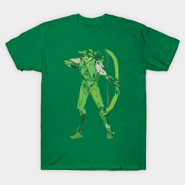 Green Arrow T-Shirt by Newtegan